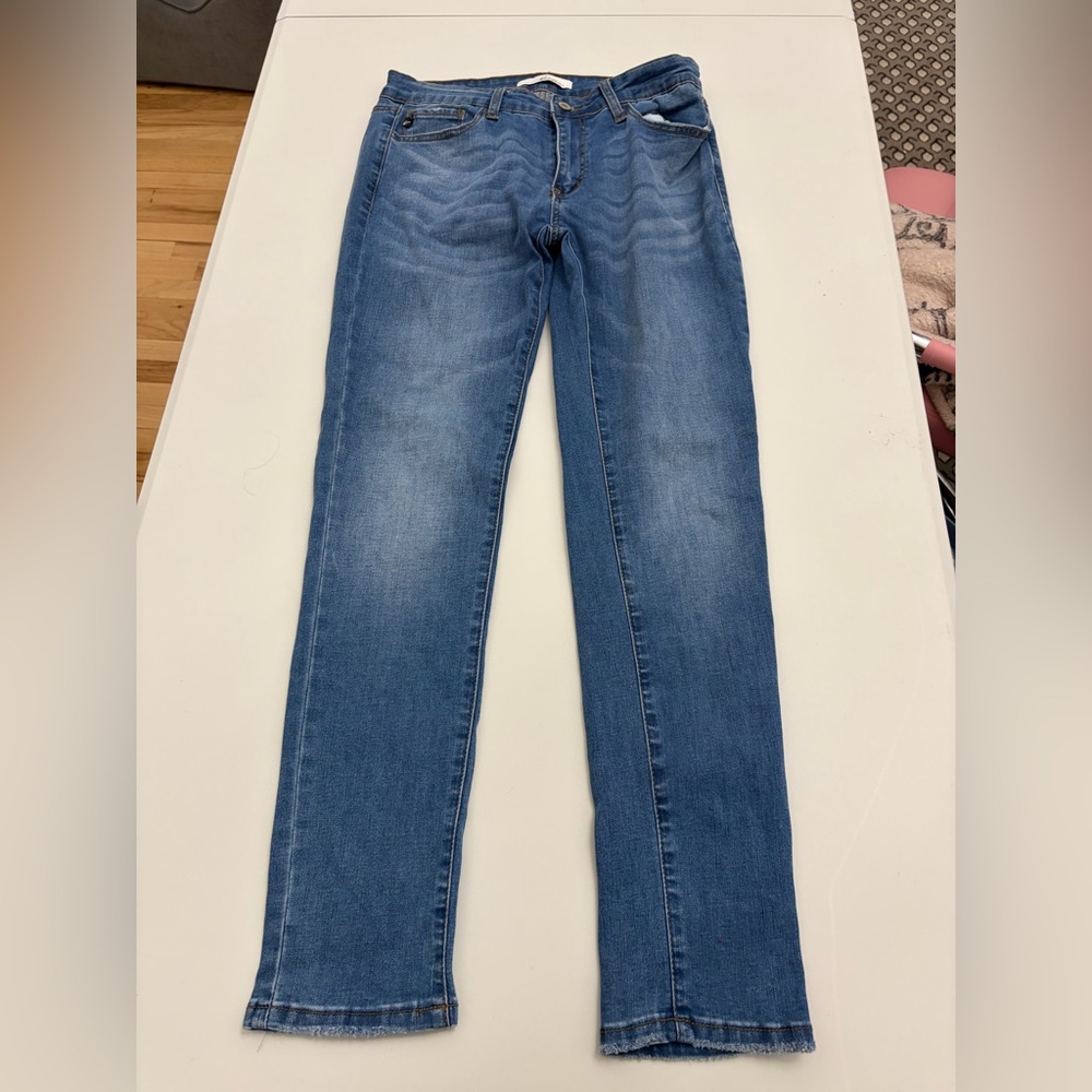 Kancan straight leg denim blue jeans W11 L29